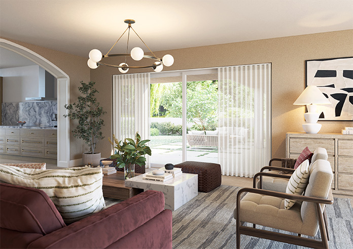 Tanami Voile, Glacier Grey - Made to Measure Curtains - Image 8